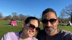Ana & Steve in Hyde Park